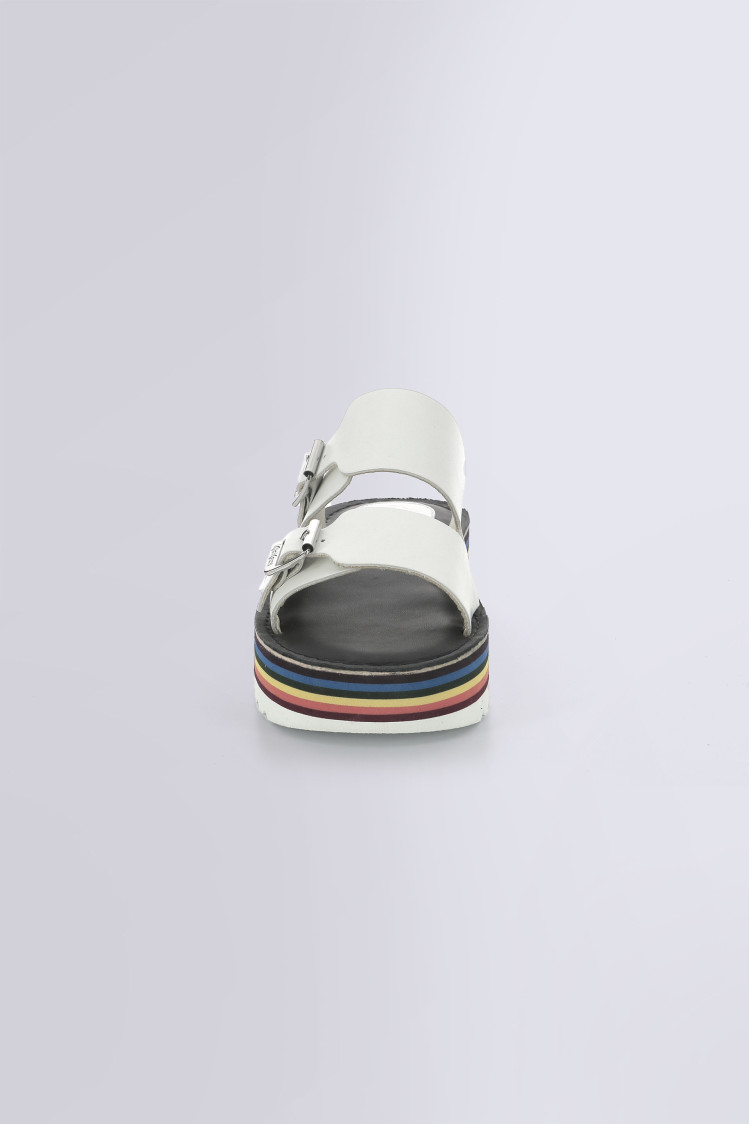KICK HOT BLANC SEMELLE MULTICOLOR KICK HOT BLANC SEMELLE MULTICOLOR