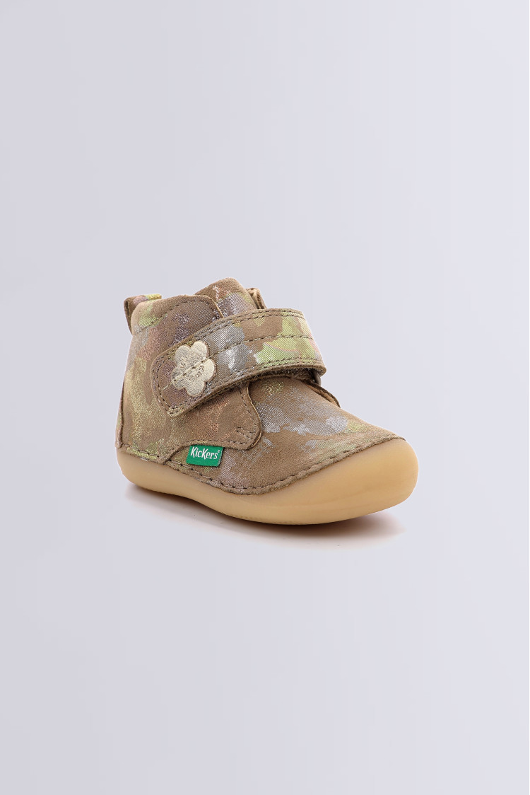 Sabio kaki ankle boots for girl Kickers Official website