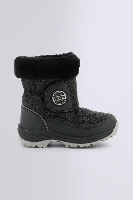 Jumpsnow shiny black - girls boots - Kickers ©