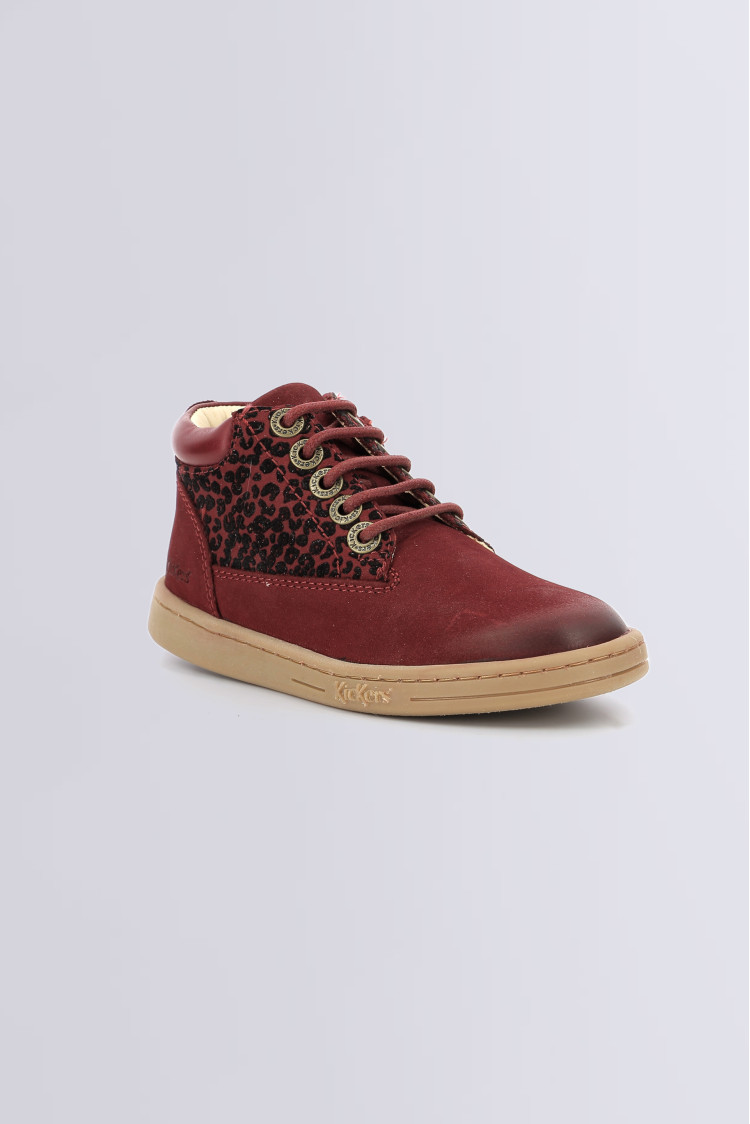 TACKLAND BURGUNDY LEOPARD