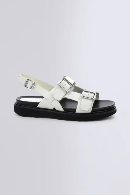 Neosummer blanc - Sandales pour femme - Kickers © Site Officiel