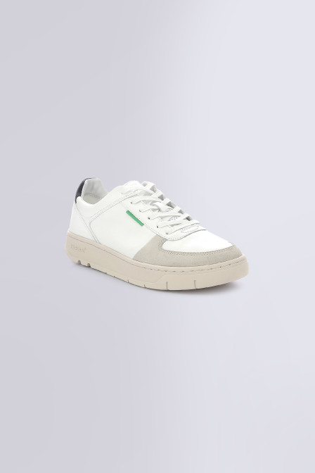 Kick Allow - Sneaker in weiß und marineblau für Damen und Herren - Kickers © Offizielle Website Kick Allow - Sneaker in weiß und marineblau für Damen und Herren - Kickers © Offizielle Website