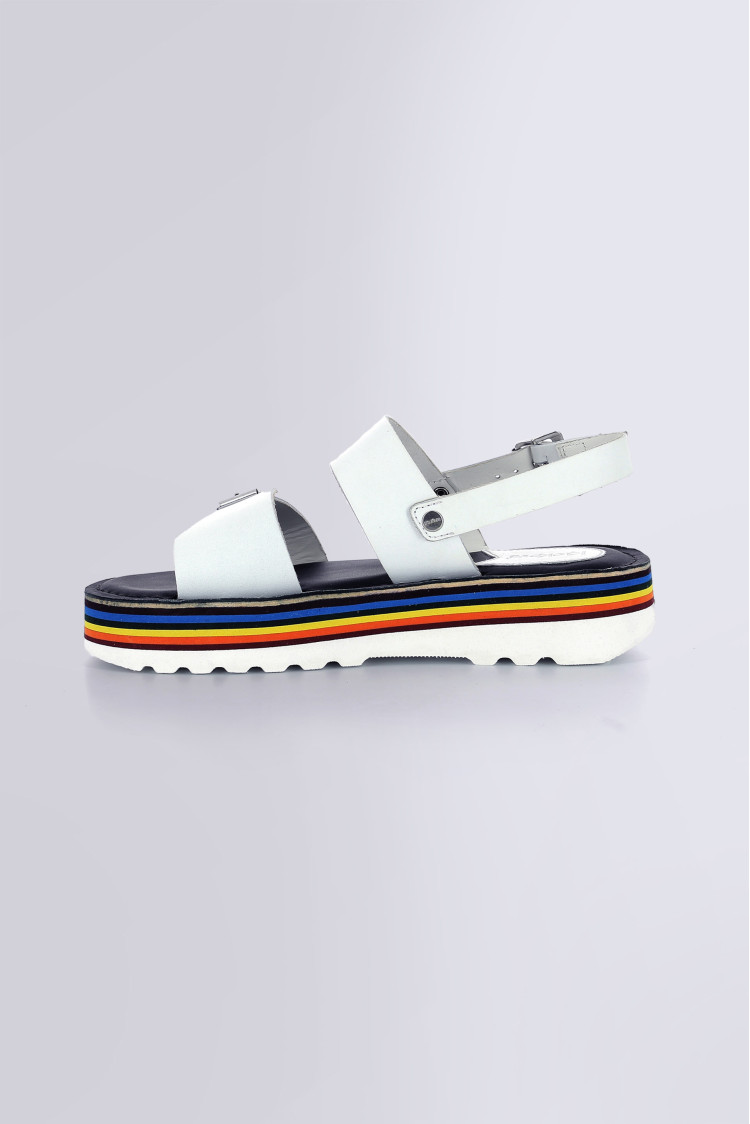KICK HIGHLIGHT BLANC SEMELLE MULTICOLOR KICK HIGHLIGHT BLANC SEMELLE MULTICOLOR