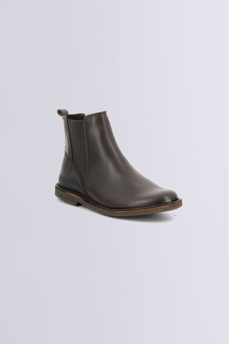 Kick Tipist dark brown boots for woman Kickers Official website