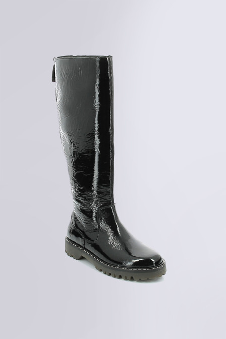 Kick Deckboot black high boots for woman - Kickers © Official website