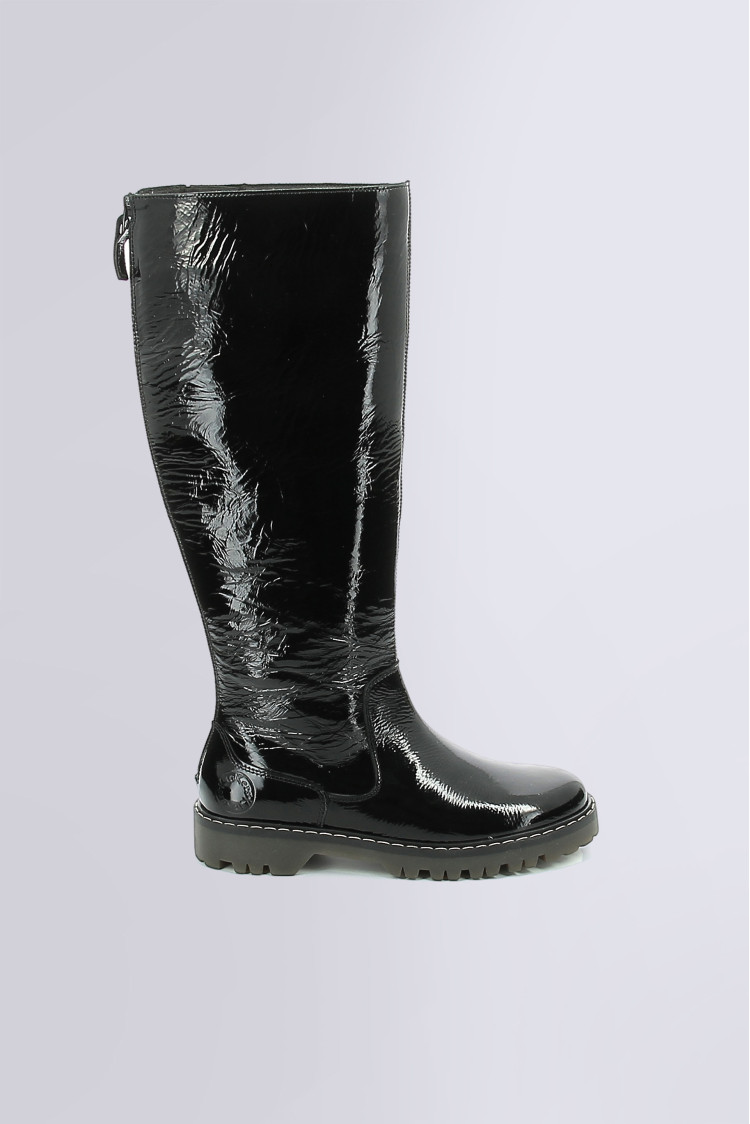 KICK DECKBOOT PATENT BLACK KICK DECKBOOT PATENT BLACK
