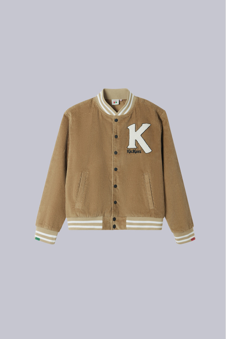 BASEBALL JACKET BEIGE