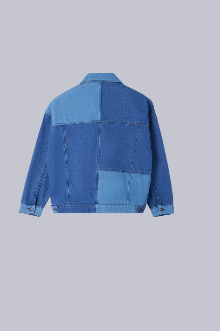 Kick Jacket - Blaue Unisex-Jeansjacke - Kickers © Offizielle Website