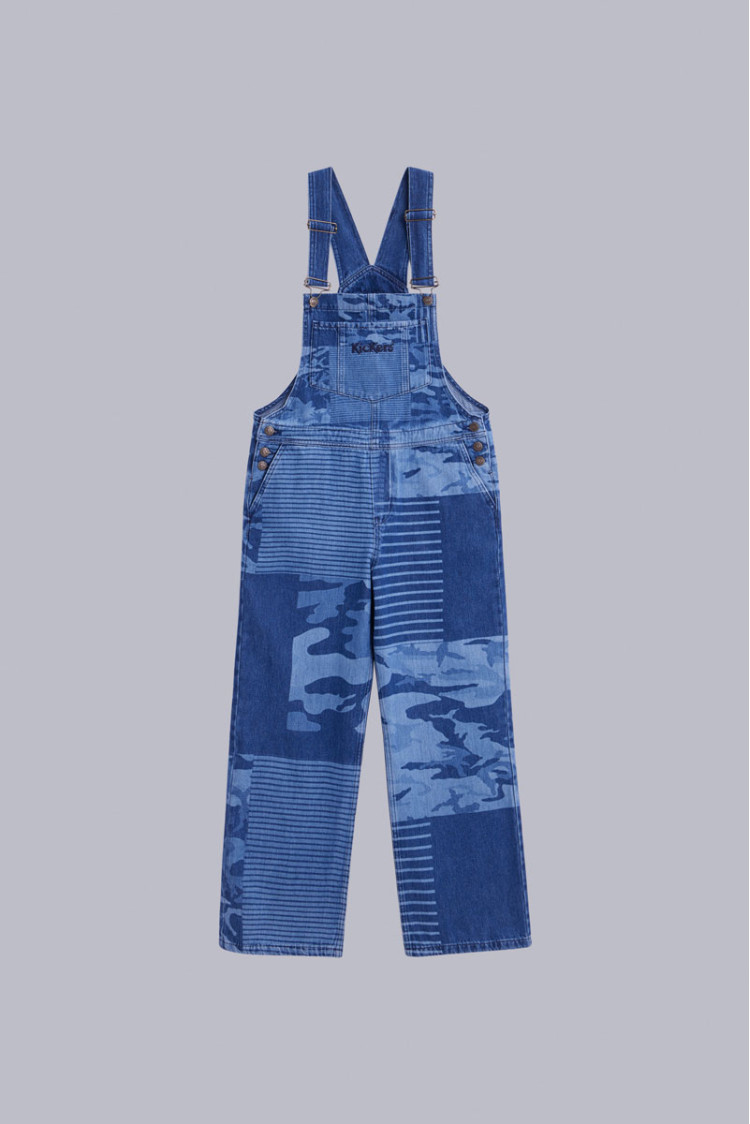 Kick Over Bleu Camouflage