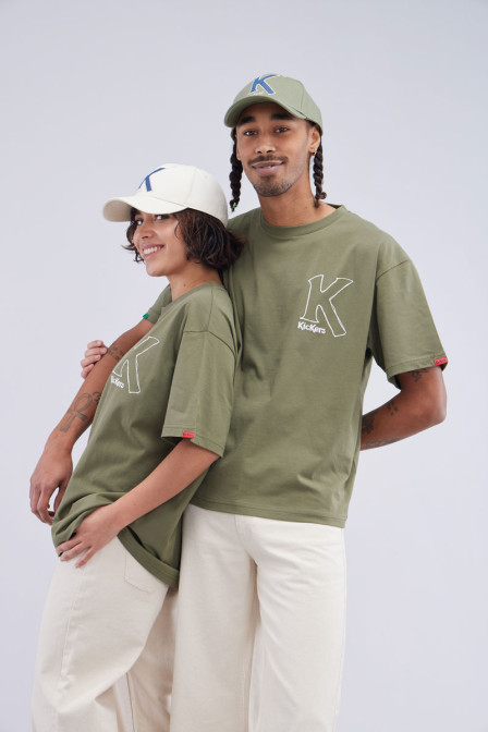 ORGANIC BIG K TSHIRT KAKI