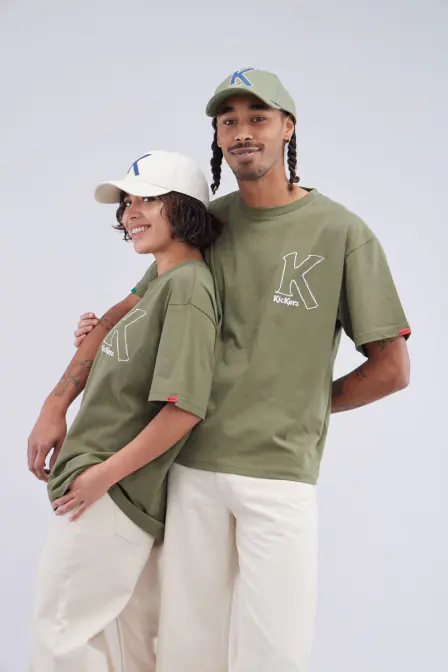 Kick TShirt - Maglietta unisex color kaki - Kickers © Sito ufficiale