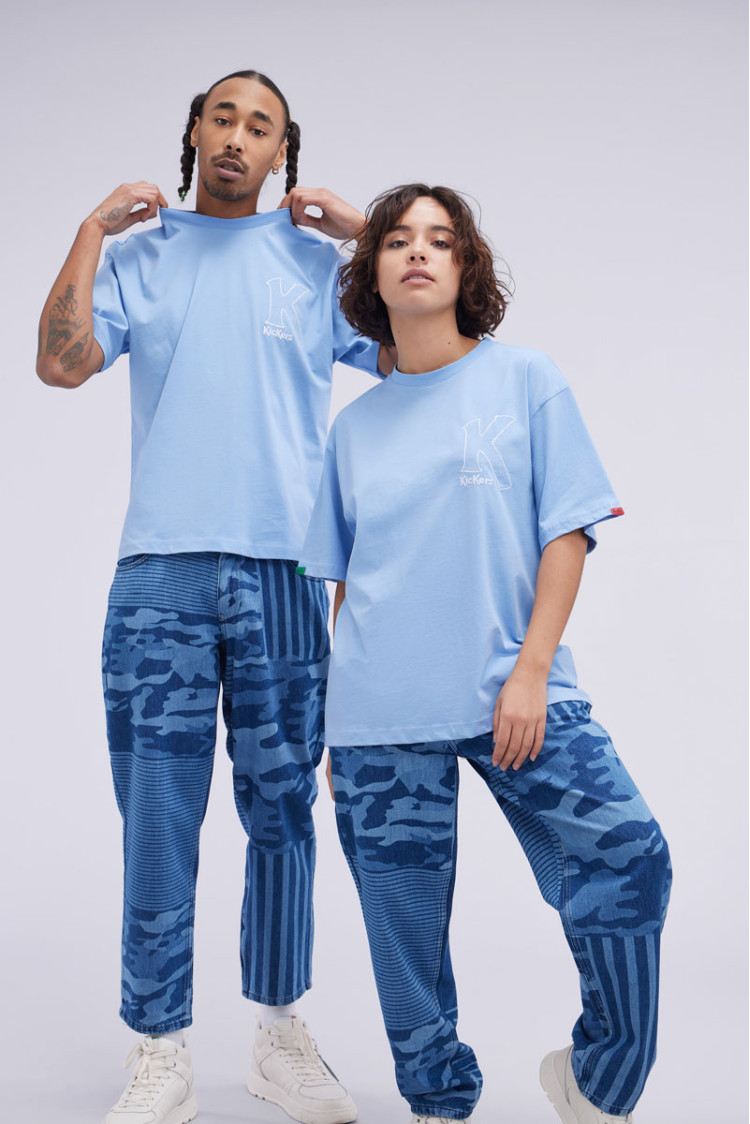 Kick TShirt Bleu Clair Kick TShirt Bleu Clair