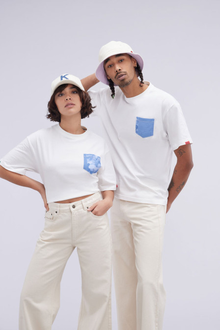 POCKET T-SHIRT OFF WHITE