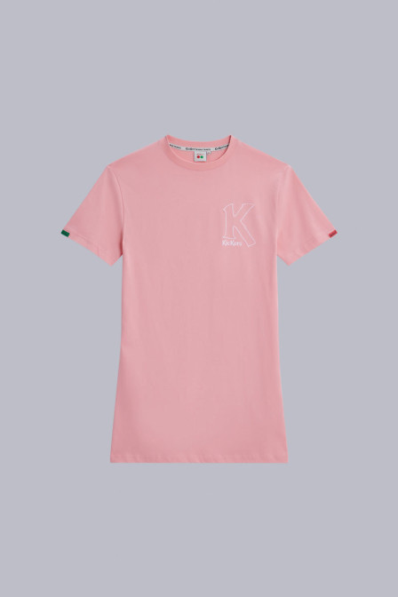 Kick Tshirt Dress - Vestido camiseta rosa para mujer - Kickers © Página oficial Kick Tshirt Dress - Vestido camiseta rosa para mujer - Kickers © Página oficial