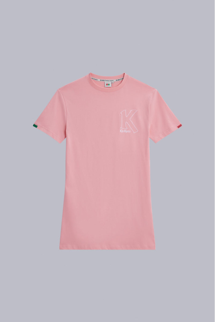 T-SHIRT DRESS PINK