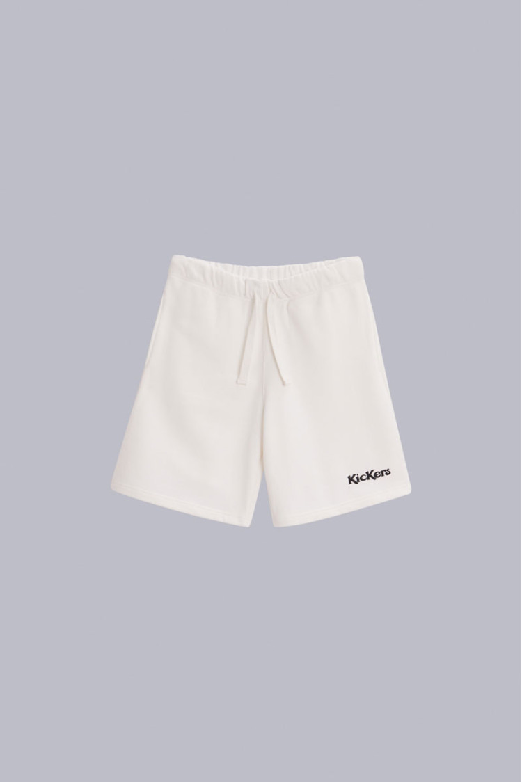 FLEECE SHORT OFF WHITE