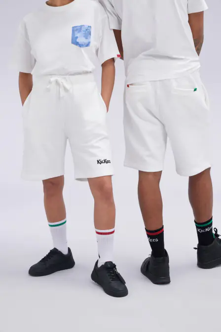 Kick Short - Short blanc unisexe - Kickers © Site Officiel