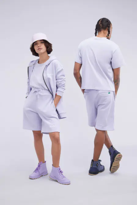 Kick Short - Short lilas unisexe - Kickers © Site Officiel