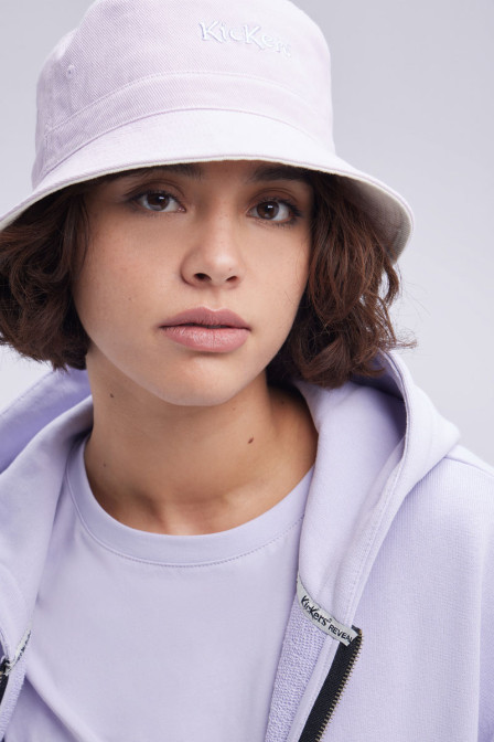 BUCKET HAT LILAC OFF WHITE