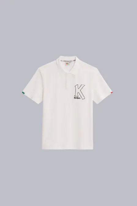Kick Polo - Weißes Poloshirt Unisex - Kickers © Offizielle Website Kick Polo - Weißes Poloshirt Unisex - Kickers © Offizielle Website