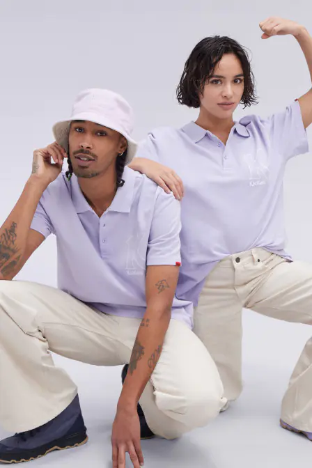 Kick Polo - Polo lilas unisexe - Kickers © Site Officiel