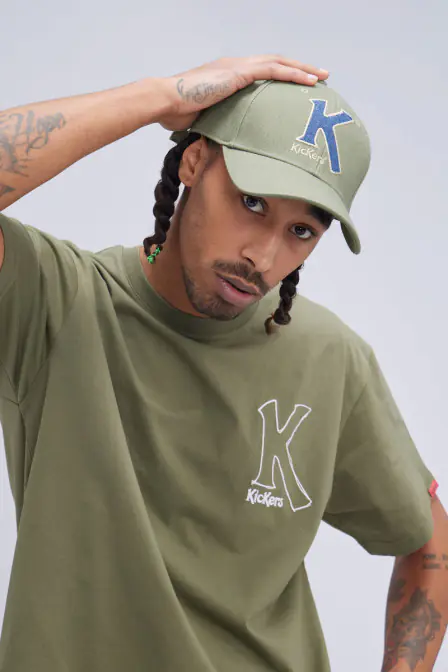 Kick Cap - Casquette kaki unisexe - Kickers © Site Officiel