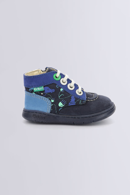 KICKBONZIP NAVY PRINT AQUATIC