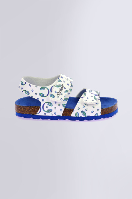Summerkro white sandals for boy - Kickers © Official website