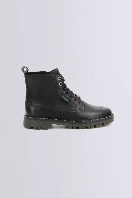 Kick Decklock black boots for woman - Kickers © Official website