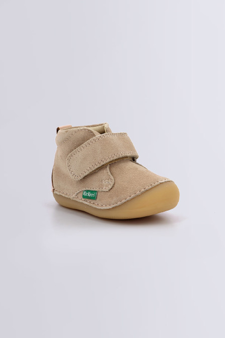 Sabio | Beige Baby Girl Boots | Kickers © Official Website