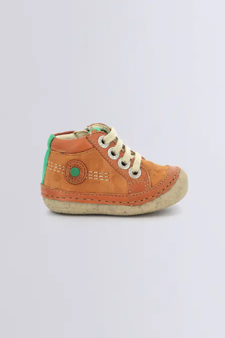 Sonistreet - Bottillons camel pour garçon - Kickers © Site Officiel