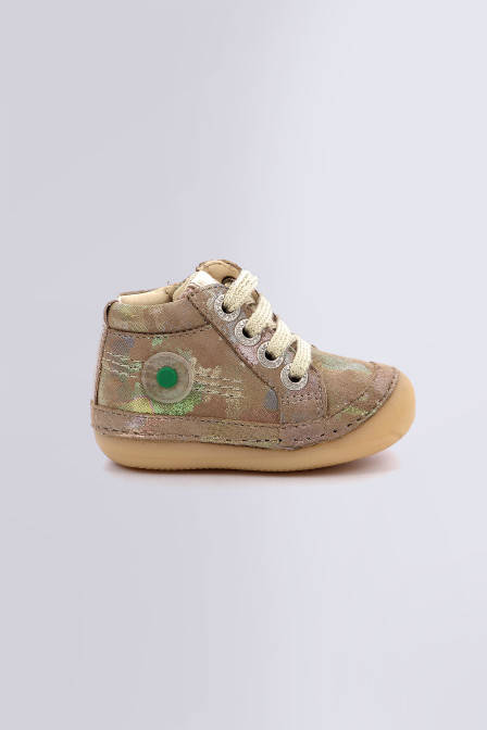 Sonistreet - Bottillons kaki pour fille - Kickers © Site Officiel