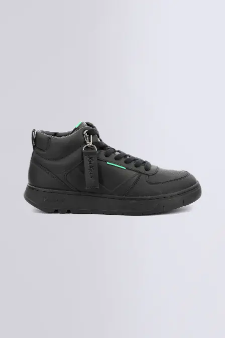 Kick Allure black high sneakers for woman and man - Kickers © Official website