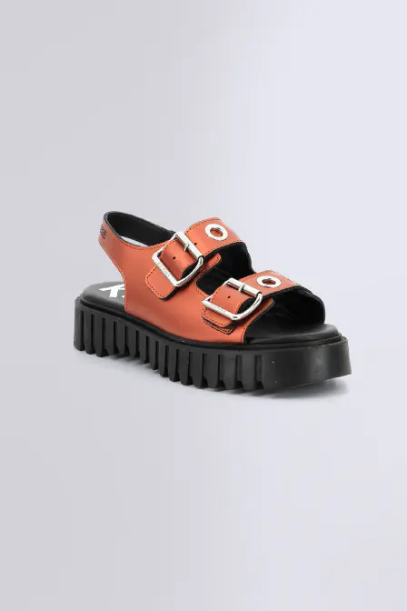 Kick Falk | Sandales cuivrées pour femme | Kickers © Site Officiel Kick Falk | Sandales cuivrées pour femme | Kickers © Site Officiel