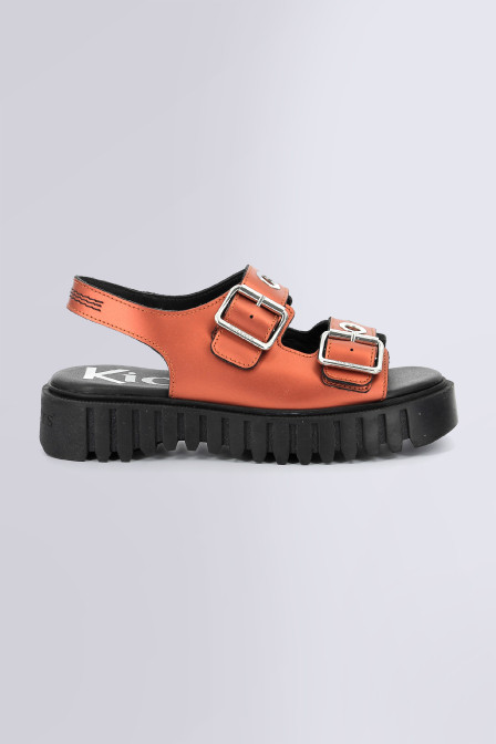 Kick Falk - Sandales bronze pour femme - Kickers © Site Officiel