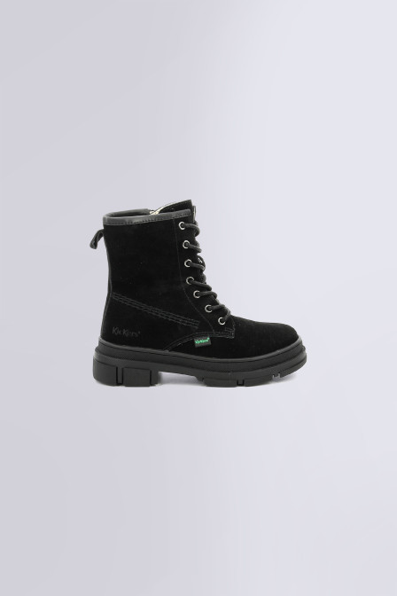 Kick Goji - Bottines noires pour fille - Kickers © Site Officiel