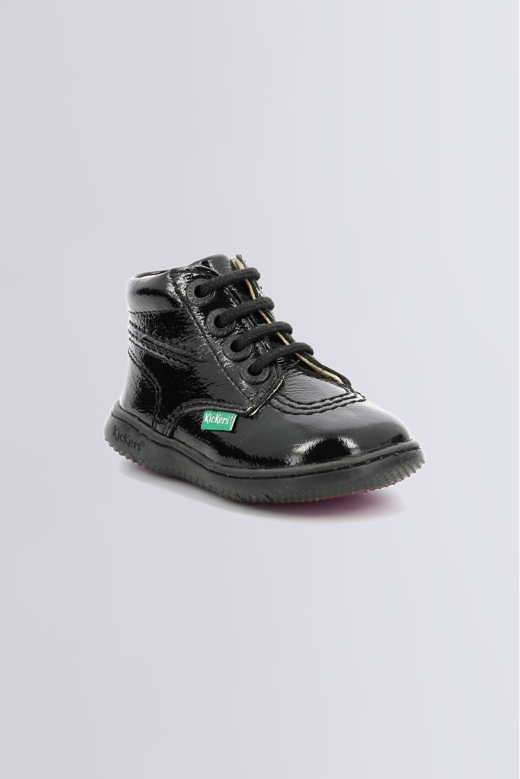 KICKBILLISTA PATENT BLACK