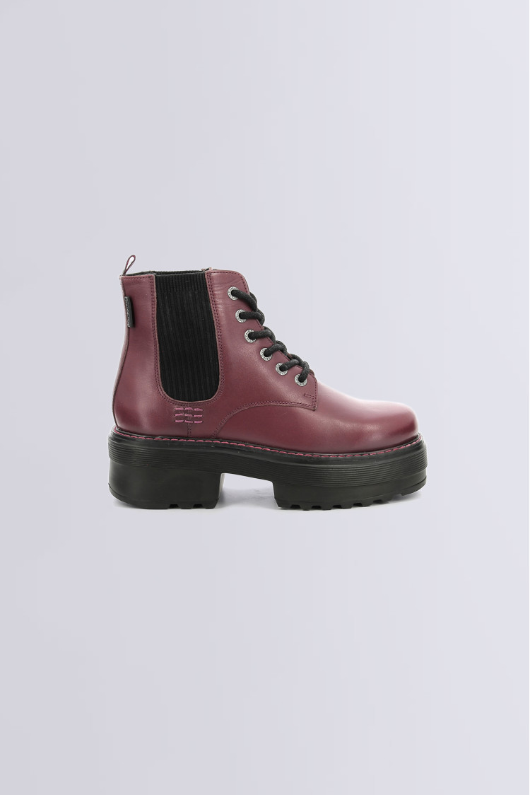 Kickers bordeaux femme sales