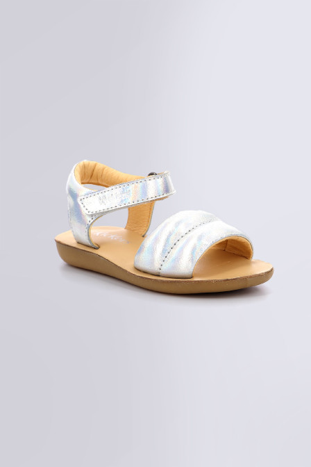 Kickpuff Up - Sandalen in Silber für Mädchen - Kickers © Offizielle Website Kickpuff Up - Sandalen in Silber für Mädchen - Kickers © Offizielle Website