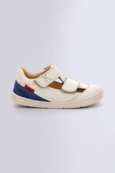 Kickbloom - Sneakers blanc cassé pour garçon - Kickers © Site Officiel