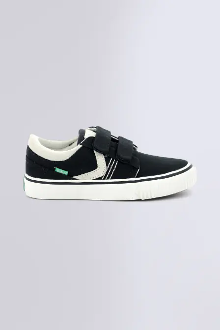 Kickslido - Sneakers noir et blanc pour fille et garçon - Kickers © Site Officiel