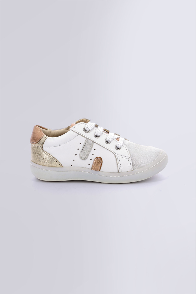 Kickpom Blanc argent Kickpom Blanc argent