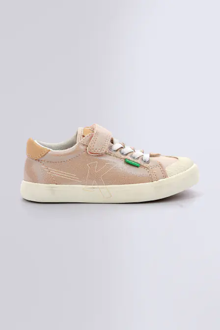 Kickgoldi - Sneakers roses pour fille - Kickers © Site Officiel