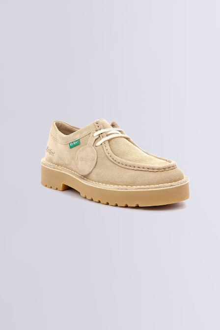 Daltrey Low - Derbies beige clair pour femme - Kickers © Site Officiel