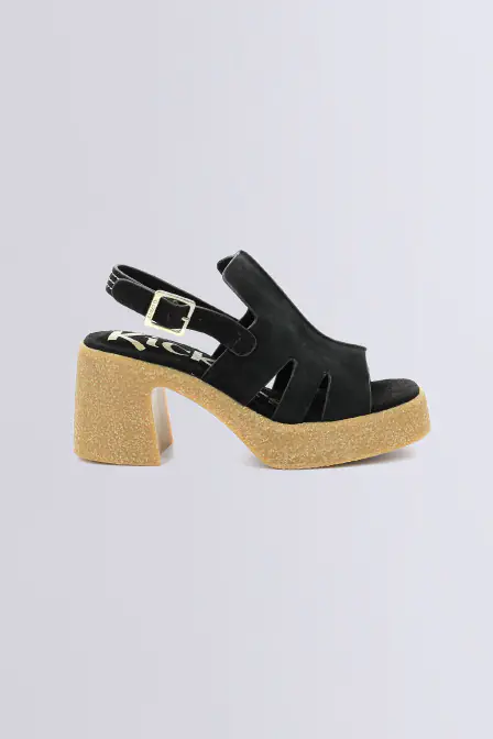 Kick Charlie - Sandales noires pour femme - Kickers © Site Officiel