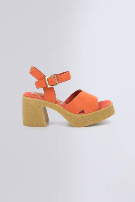Kick Constance - Sandales orange pour femme - Kickers © Site Officiel