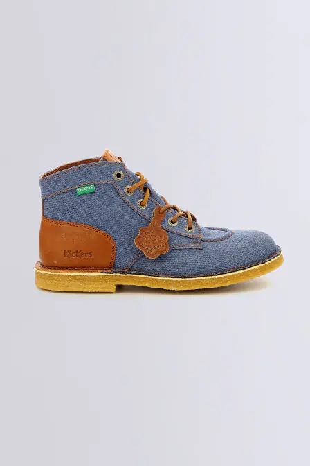 Kick Legend - Bottillons bleu pour homme - Kickers © Site Officiel