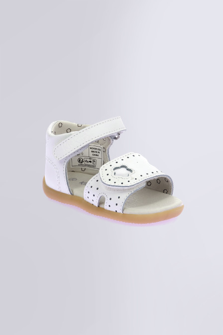 Bigkratch - Sandales blanches pour fille - Kickers © Site Officiel Bigkratch - Sandales blanches pour fille - Kickers © Site Officiel