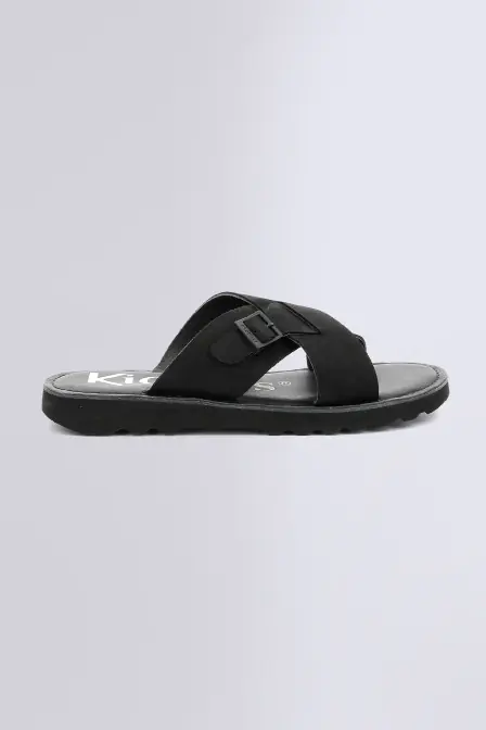 Kick Neol - Ciabattine nero da uomo - Kickers © Sito ufficiale