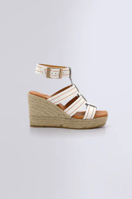 Kick Padora - Sandales blanc cassé pour femme - Kickers © Site Officiel